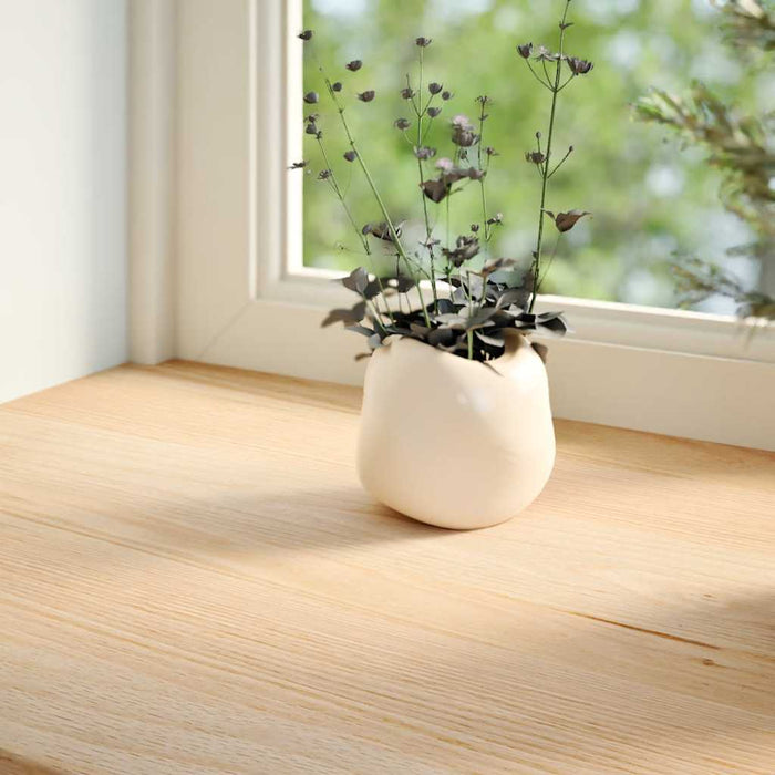 Pervaz 2 buc lemn masiv de stejar netratat 80x20x2 cm - WALTI WALTI