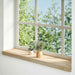 Pervaz 2 buc lemn masiv de stejar netratat 100x20x2 cm - WALTI WALTI