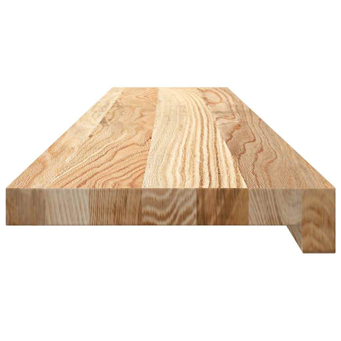 Pervaz 2 buc lemn masiv de stejar netratat 100x20x2 cm - WALTI WALTI
