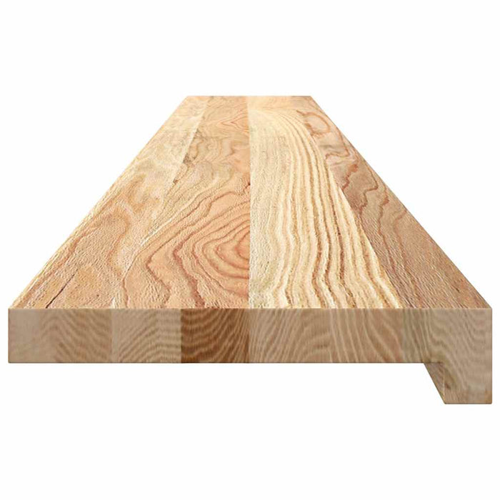 Pervaz 2 buc lemn masiv de stejar netratat 140x20x2 cm WALTI