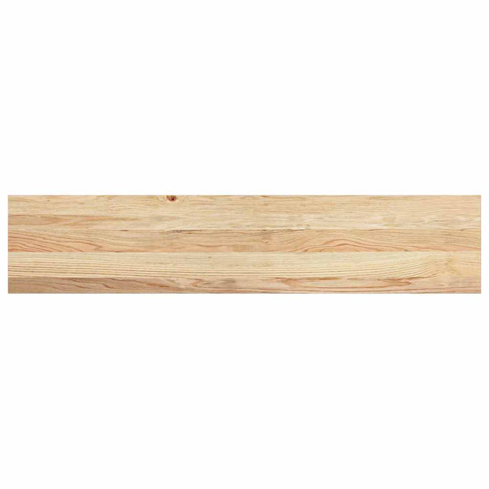 Pervaz 2 buc lemn masiv de stejar netratat 120x25x2 cm - WALTI WALTI