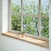 Pervaz 2 buc lemn masiv de stejar netratat 140x25x2 cm - WALTI WALTI
