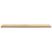 Pervaz 2 buc lemn masiv de stejar netratat 140x25x2 cm - WALTI WALTI