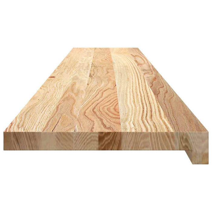 Pervaz 2 buc lemn masiv de stejar netratat 140x25x2 cm - WALTI WALTI