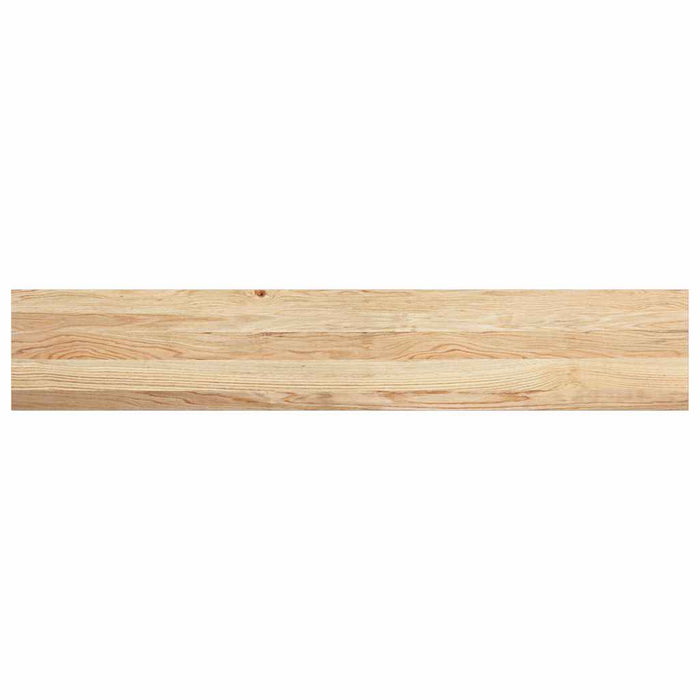 Pervaz 2 buc lemn masiv de stejar netratat 140x25x2 cm - WALTI WALTI