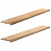 Pervaz 2 buc lemn masiv de stejar netratat 160x25x2 cm - WALTI WALTI