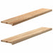 Pervaz 2 buc lemn masiv de stejar netratat 140x30x2 cm - WALTI WALTI