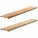 Pervaz 2 buc lemn masiv de stejar netratat 160x30x2 cm - WALTI WALTI