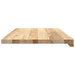 Pervaz 2 buc lemn masiv de stejar netratat 70x40x2 cm - WALTI WALTI