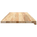 Pervaz 2 buc lemn masiv de stejar netratat 110x40x2 cm - WALTI WALTI