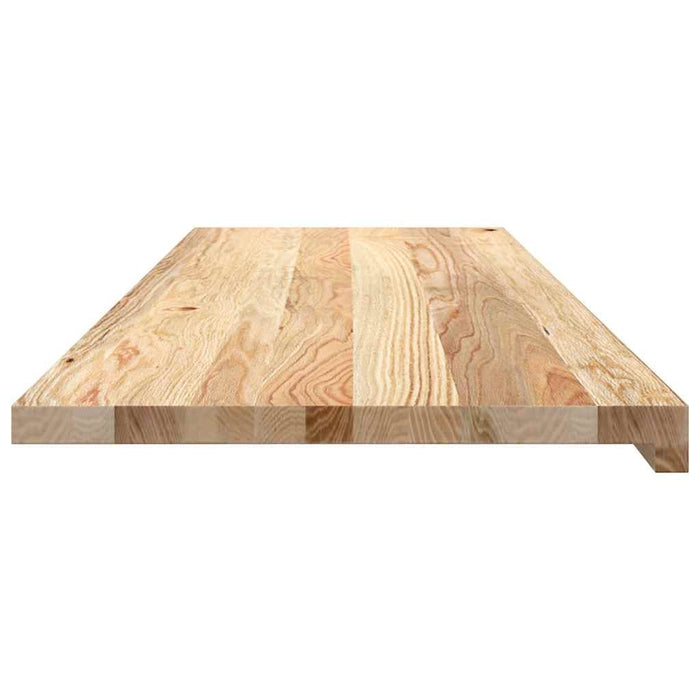 Pervaz 2 buc lemn masiv de stejar netratat 120x40x2 cm - WALTI WALTI