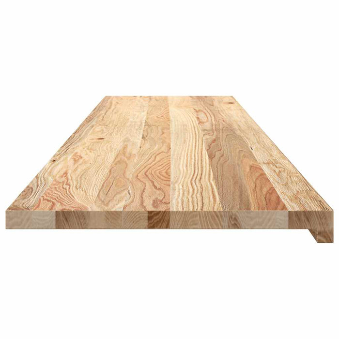 Pervaz 2 buc lemn masiv de stejar netratat 160x40x2 cm - WALTI WALTI