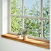 Pervaz 2 buc lemn masiv de maro deschis 70x15x2 cm - WALTI WALTI