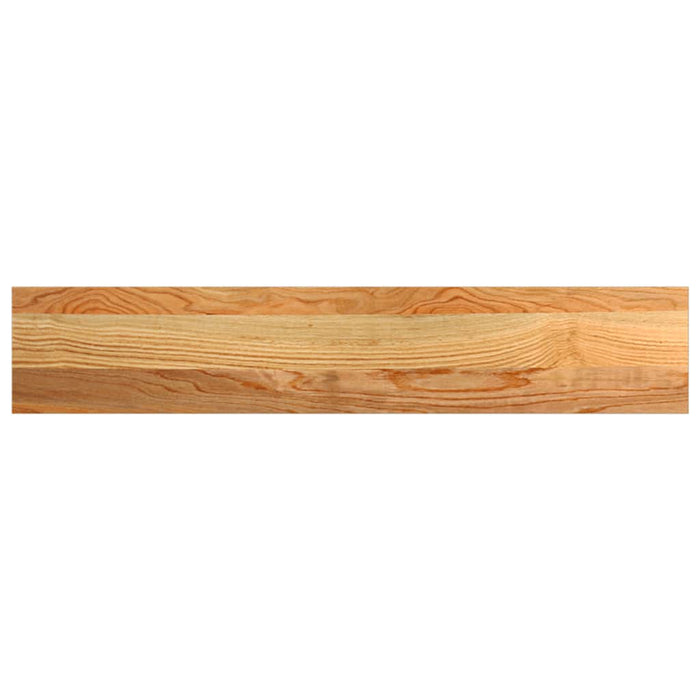 Pervaz 2 buc lemn masiv de maro deschis 80x15x2 cm - WALTI WALTI
