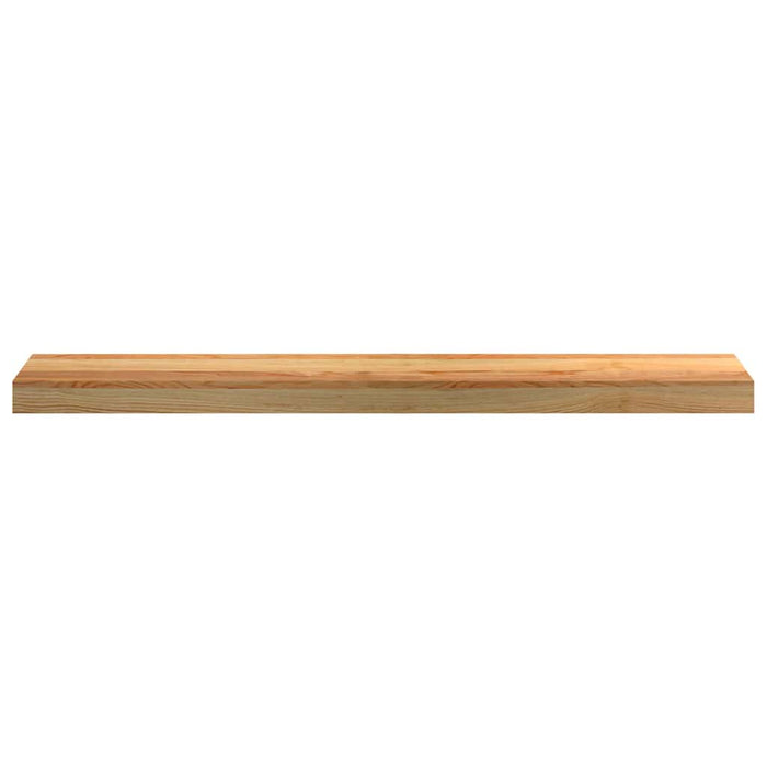 Pervaz 2 buc lemn masiv de maro deschis 90x15x2 cm - WALTI WALTI