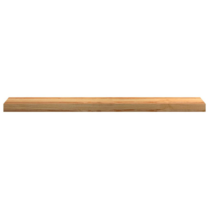 Pervaz 2 buc lemn masiv de maro deschis 100x15x2 cm - WALTI WALTI