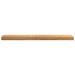 Pervaz 2 buc lemn masiv de maro deschis 100x15x2 cm - WALTI WALTI