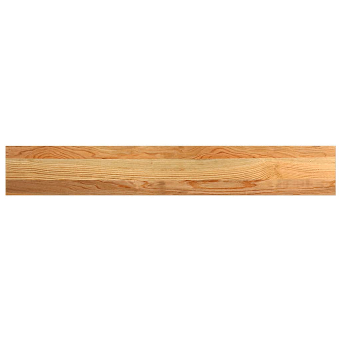 Pervaz 2 buc lemn masiv de maro deschis 100x15x2 cm - WALTI WALTI
