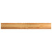 Pervaz 2 buc lemn masiv de maro deschis 120x15x2 cm - WALTI WALTI