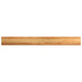Pervaz 2 buc lemn masiv de maro deschis 140x15x2 cm - WALTI WALTI