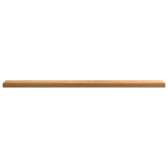Pervaz 2 buc lemn masiv de maro deschis 160x15x2 cm - WALTI WALTI