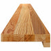 Pervaz 2 buc lemn masiv de maro deschis 160x15x2 cm - WALTI WALTI