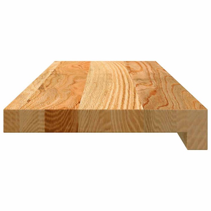 Pervaz 2 buc lemn masiv de maro deschis 70x20x2 cm - WALTI WALTI