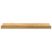 Pervaz 2 buc lemn masiv de maro deschis 80x20x2 cm - WALTI WALTI