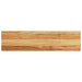 Pervaz 2 buc lemn masiv de maro deschis 80x20x2 cm - WALTI WALTI