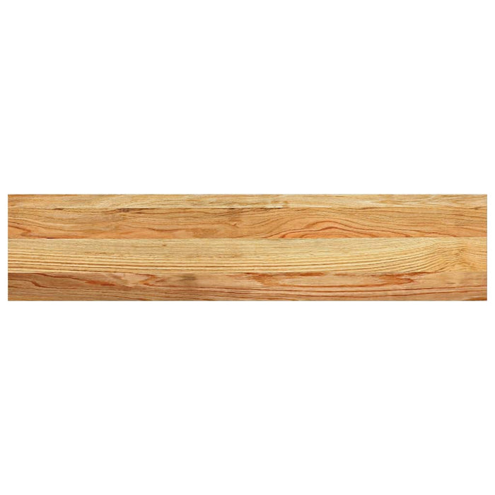 Pervaz 2 buc lemn masiv de maro deschis 90x20x2 cm - WALTI WALTI