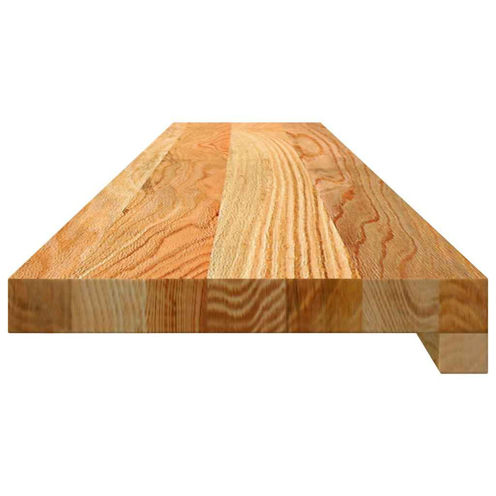 Pervaz 2 buc lemn masiv de maro deschis 110x20x2 cm - WALTI WALTI