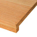 Pervaz 2 buc lemn masiv de maro deschis 140x20x2 cm - WALTI WALTI
