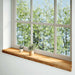 Pervaz 2 buc lemn masiv de maro deschis 160x20x2 cm - WALTI WALTI