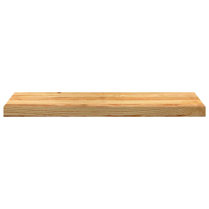 Pervaz 2 buc lemn masiv de maro deschis 80x25x2 cm - WALTI WALTI