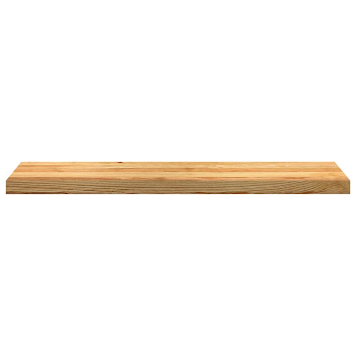 Pervaz 2 buc lemn masiv de maro deschis 100x25x2 cm - WALTI WALTI