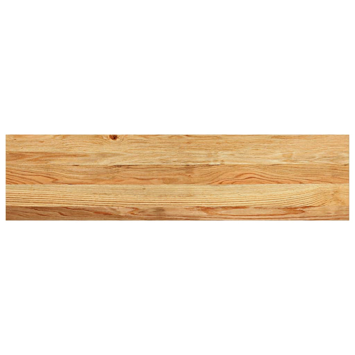 Pervaz 2 buc lemn masiv de maro deschis 100x25x2 cm - WALTI WALTI