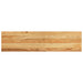 Pervaz 2 buc lemn masiv de maro deschis 100x25x2 cm - WALTI WALTI