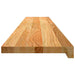 Pervaz 2 buc lemn masiv de maro deschis 140x25x2 cm - WALTI WALTI