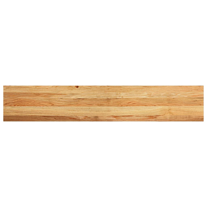 Pervaz 2 buc lemn masiv de maro deschis 140x25x2 cm - WALTI WALTI