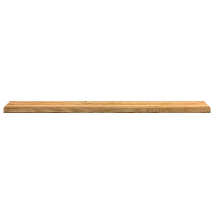 Pervaz 2 buc lemn masiv de maro deschis 160x25x2 cm - WALTI WALTI