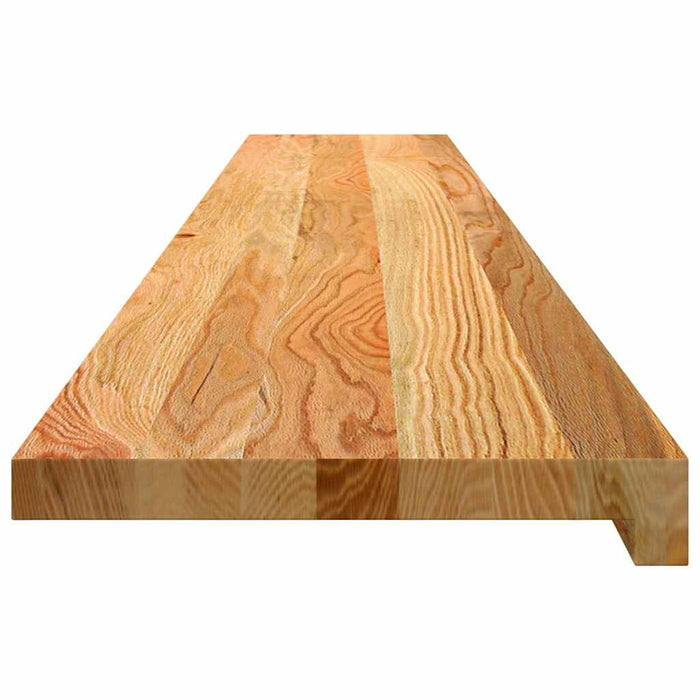 Pervaz 2 buc lemn masiv de maro deschis 160x25x2 cm - WALTI WALTI