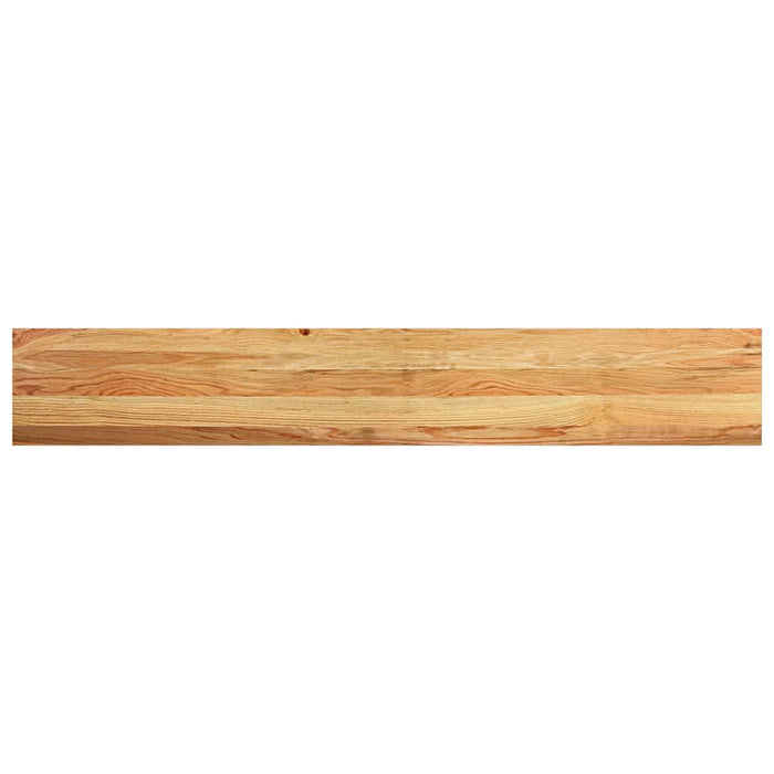 Pervaz 2 buc lemn masiv de maro deschis 160x25x2 cm - WALTI WALTI