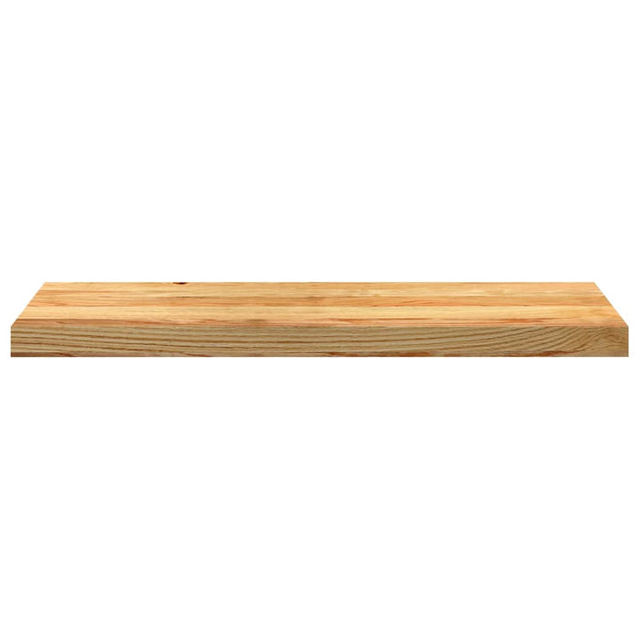 Pervaz 2 buc lemn masiv de maro deschis 80x30x2 cm - WALTI WALTI