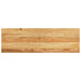 Pervaz 2 buc lemn masiv de maro deschis 80x30x2 cm - WALTI WALTI