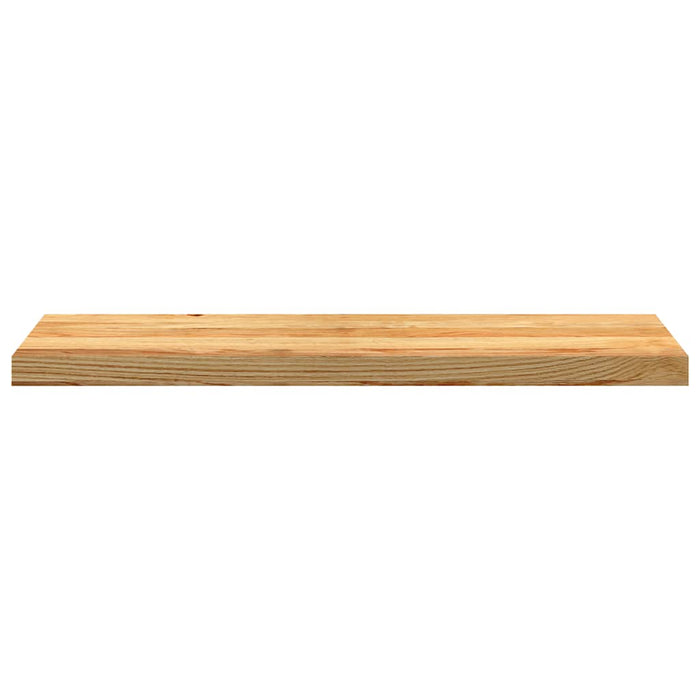 Pervaz 2 buc lemn masiv de maro deschis 90x30x2 cm - WALTI WALTI