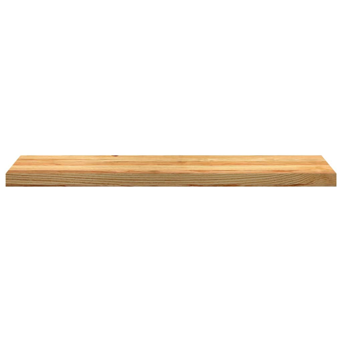 Pervaz 2 buc lemn masiv de maro deschis 100x30x2 cm - WALTI WALTI