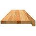 Pervaz 2 buc lemn masiv de maro deschis 110x30x2 cm - WALTI WALTI