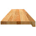 Pervaz 2 buc lemn masiv de maro deschis 120x30x2 cm - WALTI WALTI
