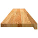 Pervaz 2 buc lemn masiv de maro deschis 140x30x2 cm - WALTI WALTI