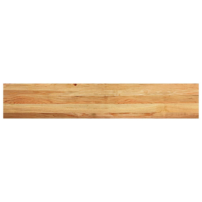Pervaz 2 buc lemn masiv de maro deschis 140x30x2 cm - WALTI WALTI